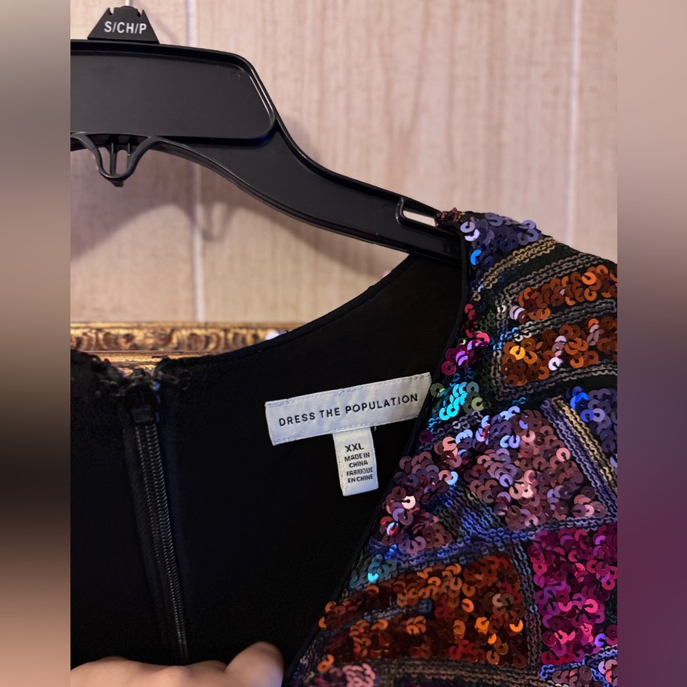 Dress the Population- Mosaic Sequin - Picture 4 of 5
